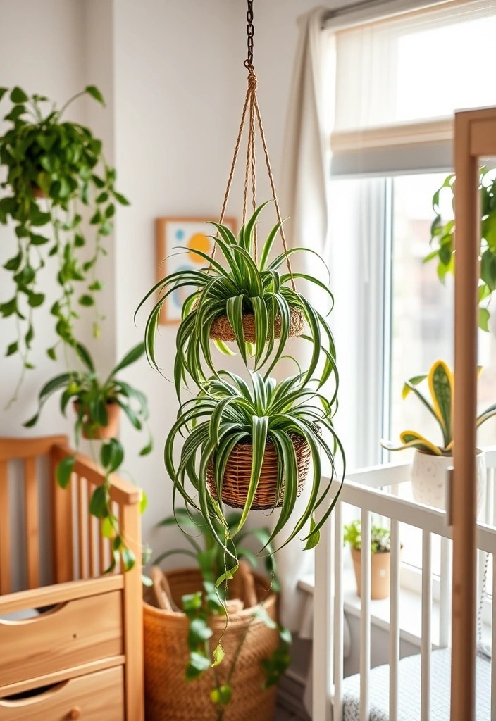 12 Eco-Friendly Nursery Decor Ideas That Are Good for Your Baby and the Planet! (You’ll Love #7!) - 7. Plant Life for Clean Air