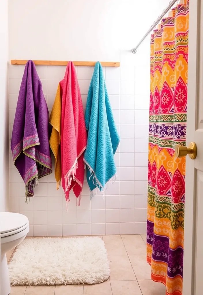 14 Bathroom Renovation Tips That Will Save You Thousands (You Won't Believe #3!) - 13. Use Textiles for Warmth