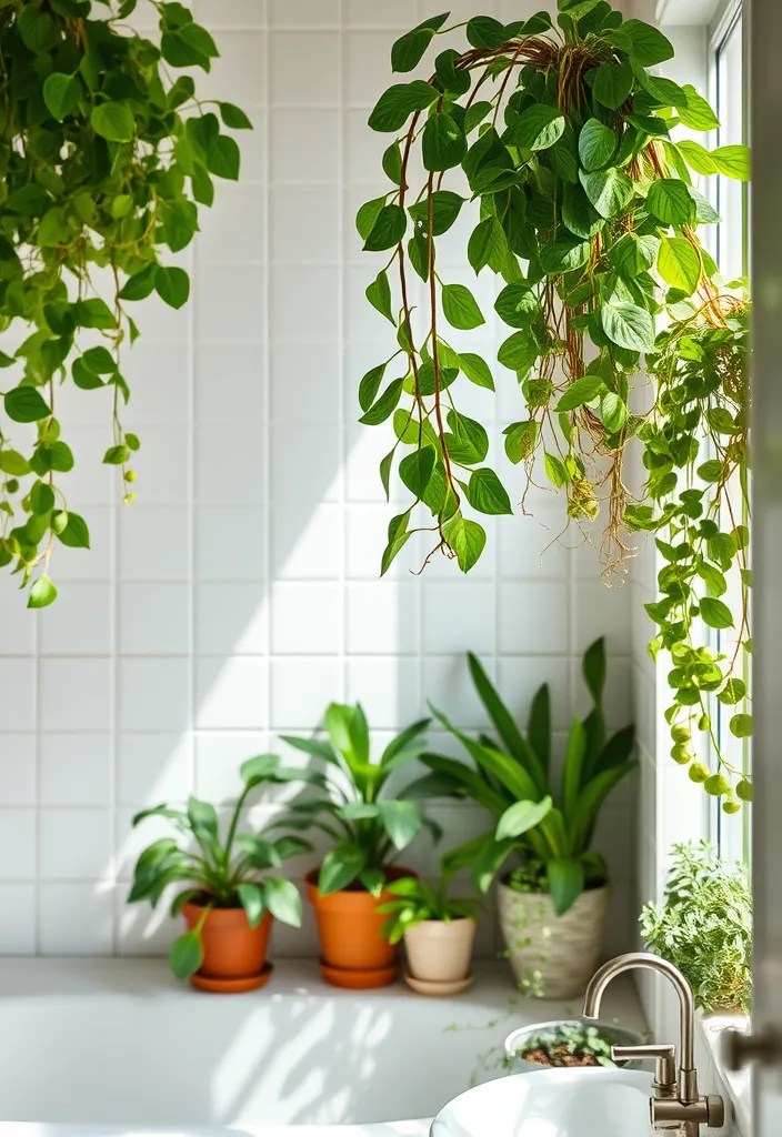 14 Bathroom Renovation Tips That Will Save You Thousands (You Won't Believe #3!) - 8. Add Plants for Freshness