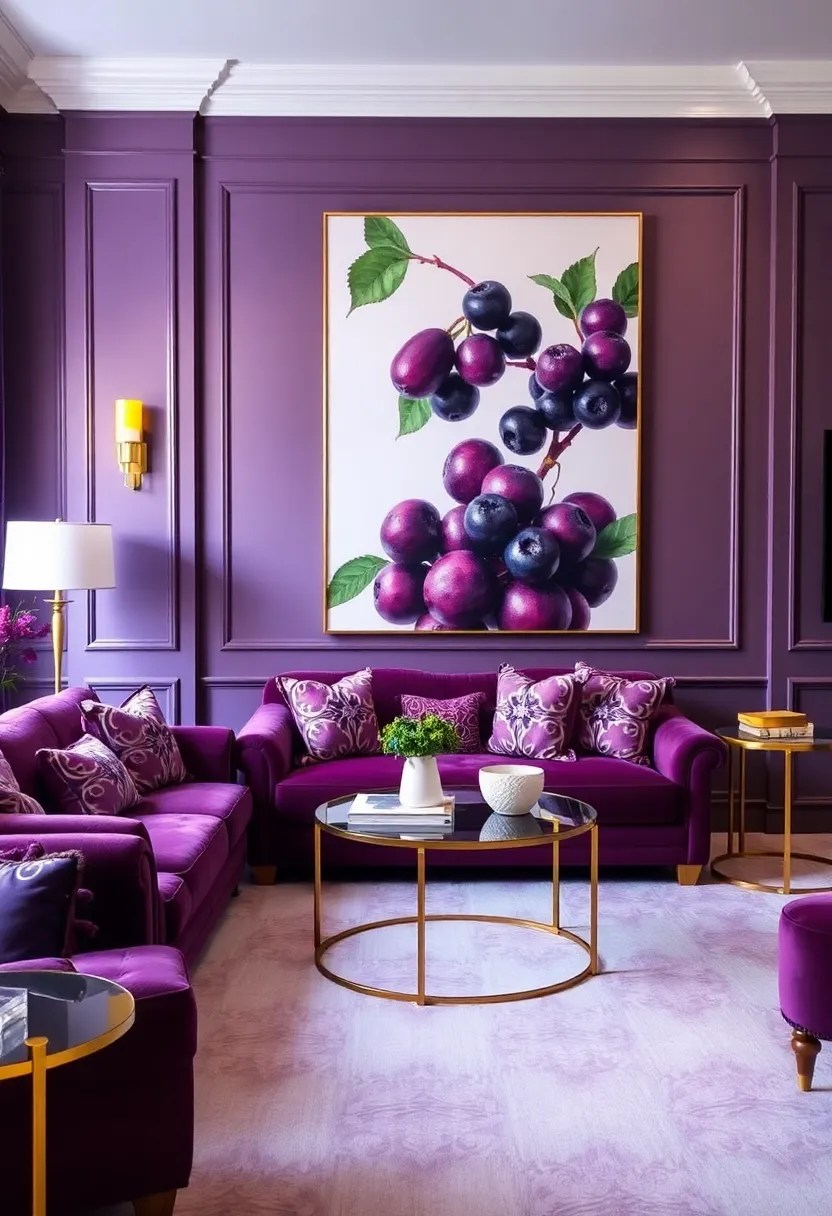 15 DIY Spring Decor Colors That Will Brighten Up Your Home Instantly! - 11. Berry Purple