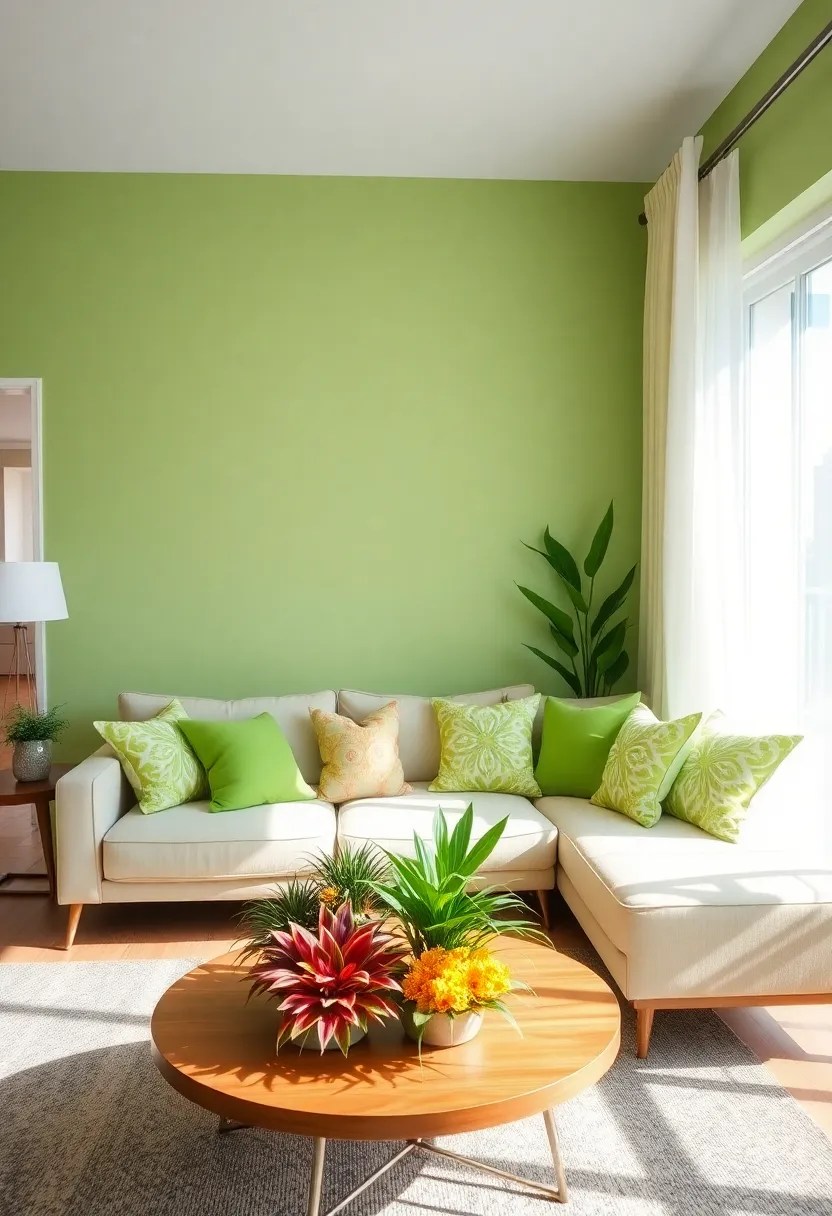 15 DIY Spring Decor Colors That Will Brighten Up Your Home Instantly! - 13. Fresh Grass Green
