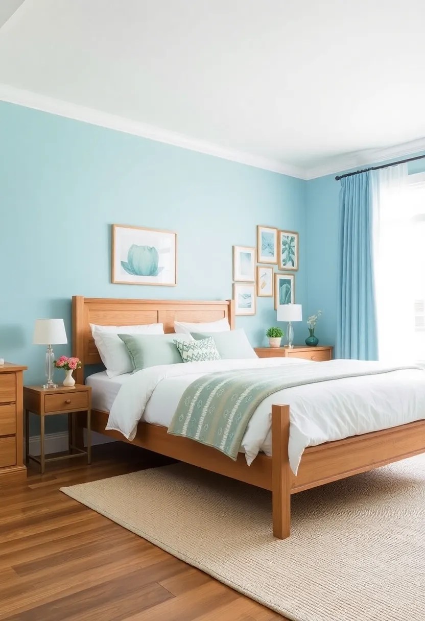 15 DIY Spring Decor Colors That Will Brighten Up Your Home Instantly! - 5. Sky Blue