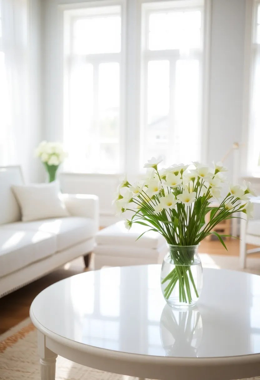 15 DIY Spring Decor Colors That Will Brighten Up Your Home Instantly! - 7. Crisp White
