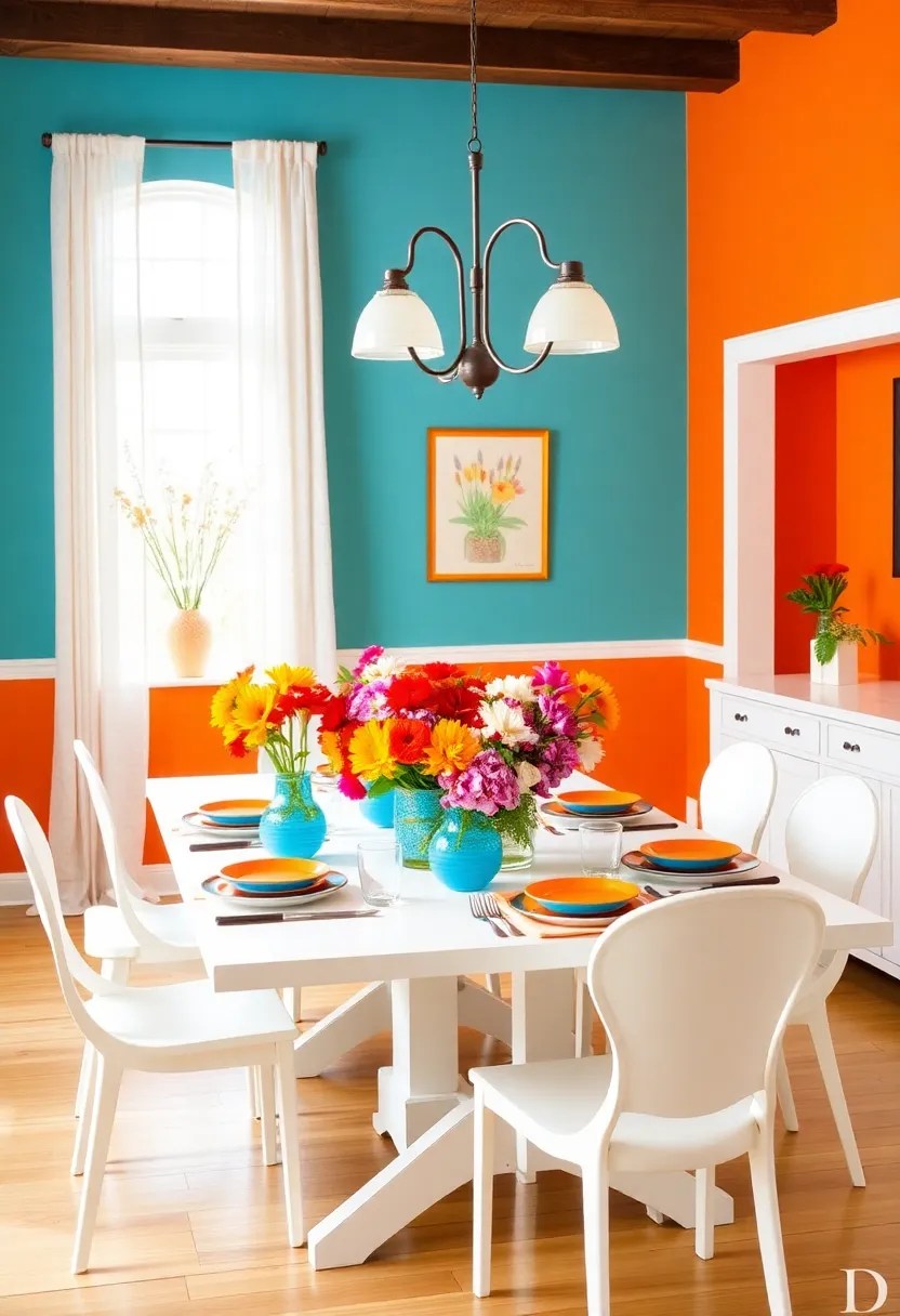 15 DIY Spring Decor Colors That Will Brighten Up Your Home Instantly! - 9. Bright Orange