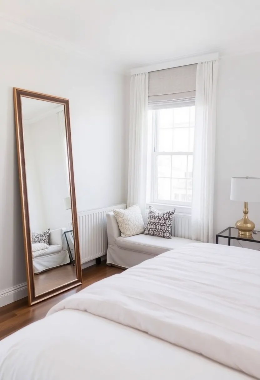 15 Stunning Bedroom Refresh Ideas That'll Transform Your Space on a Budget! - 13. Use Mirrors to Create Space