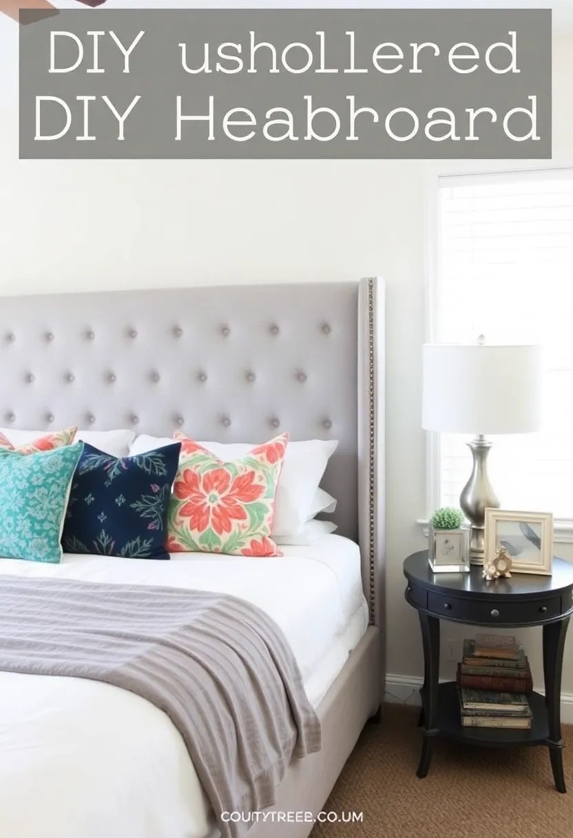 15 Stunning Bedroom Refresh Ideas That'll Transform Your Space on a Budget! - 4. DIY Headboard