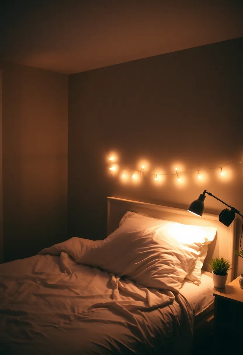 15 Stunning Bedroom Refresh Ideas That'll Transform Your Space on a Budget! - 5. Mood Lighting