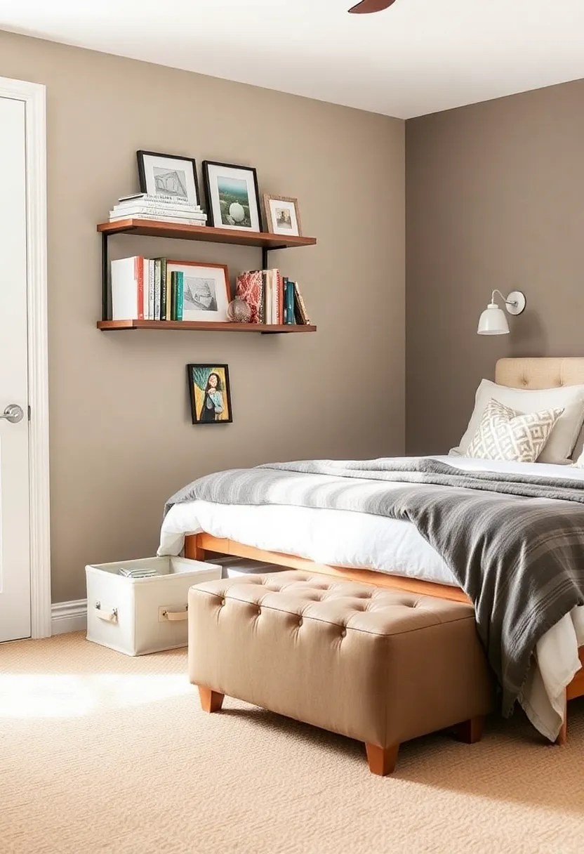 15 Stunning Bedroom Refresh Ideas That'll Transform Your Space on a Budget! - 8. Creative Storage Solutions