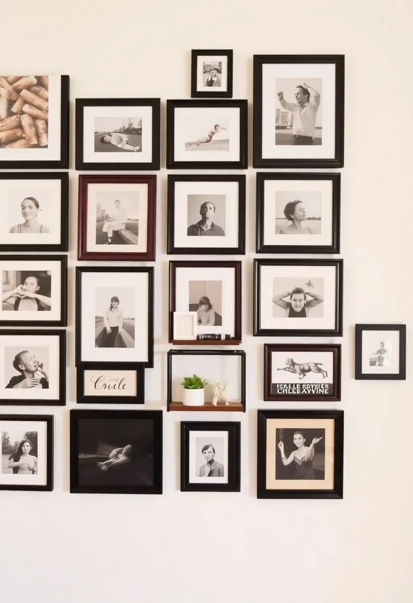 16 Wall Decor Hacks to Personalize Your Space (And #3 Is a Total Game Changer!) - 1. Create a Gallery Wall