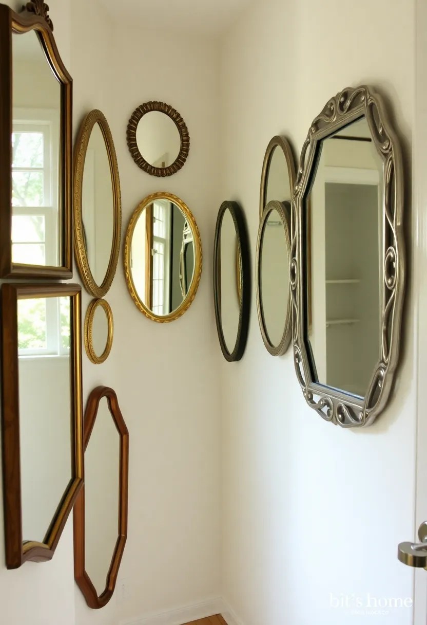 16 Wall Decor Hacks to Personalize Your Space (And #3 Is a Total Game Changer!) - 5. Use Mirrors to Enhance Light