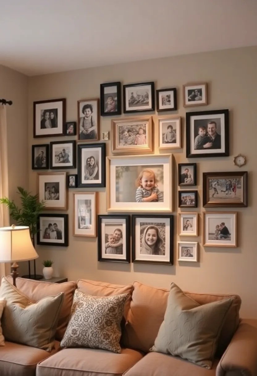 16 Wall Decor Hacks to Personalize Your Space (And #3 Is a Total Game Changer!) - 8. Personalize with Family Photos