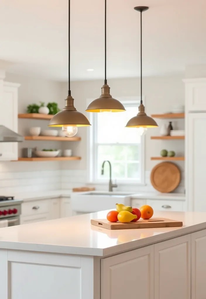 18 Kitchen Lighting Ideas That Will Transform Your Space into a Dream! - 1. Pendant Lights Over the Island