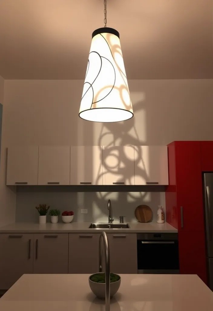 18 Kitchen Lighting Ideas That Will Transform Your Space into a Dream! - 11. Artistic Light Fixtures