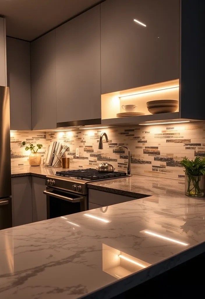 18 Kitchen Lighting Ideas That Will Transform Your Space into a Dream! - 2. Under-Cabinet Lighting