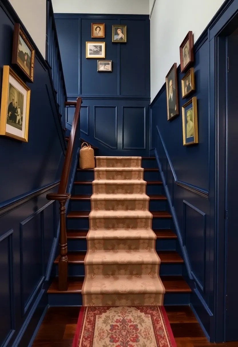 18 Modern Stair Panelling Ideas That Elevate Any Space (Don't Miss #3!) - 6. Classic Wainscoting