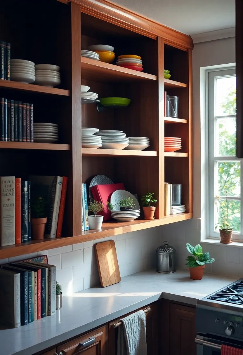 18 Stylish Small Kitchen Decor Ideas That Will Make You Fall in Love with Your Space! - 1. Embrace Open Shelving