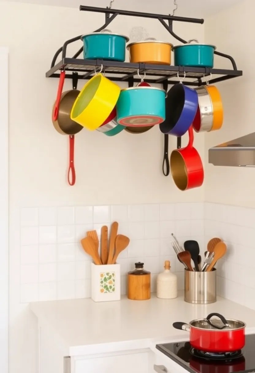 18 Stylish Small Kitchen Decor Ideas That Will Make You Fall in Love with Your Space! - 11. Invest in Stylish Cookware