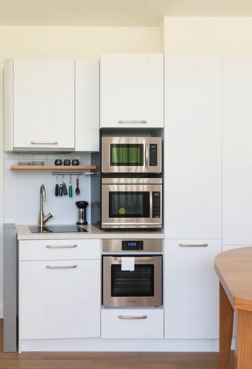 18 Stylish Small Kitchen Decor Ideas That Will Make You Fall in Love with Your Space! - 13. Choose Compact Appliances