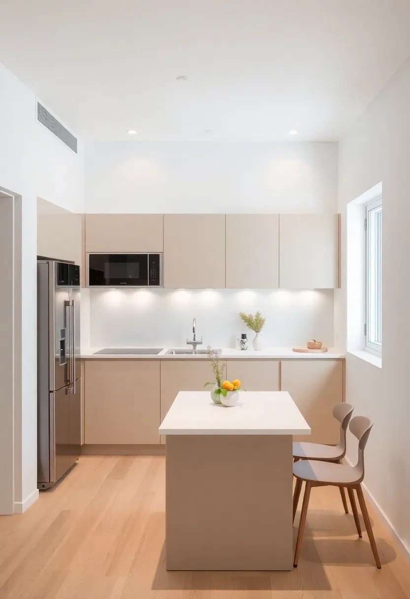 18 Stylish Small Kitchen Decor Ideas That Will Make You Fall in Love with Your Space! - 5. Go for a Minimalist Approach