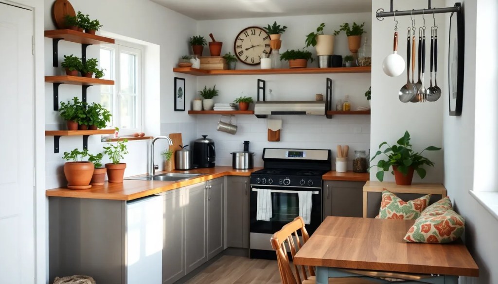 18 Stylish Small Kitchen Decor Ideas That Will Make You Fall in Love with Your Space!