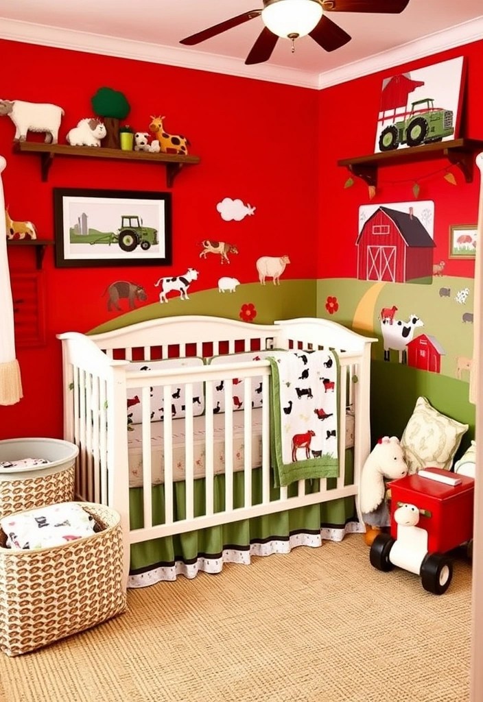 20 Adorable Nursery Themes That'll Make Your Baby's Room a Dream Come True! - Farmyard Fun