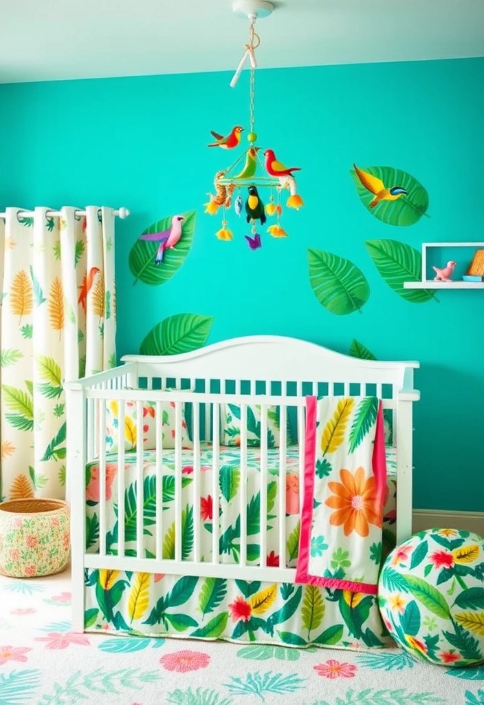 20 Adorable Nursery Themes That'll Make Your Baby's Room a Dream Come True! - Tropical Paradise