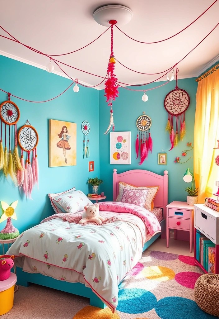 20 Colorful Bedroom Ideas That Will Infuse Your Space with Life—You Won't Believe #14! - 14. Whimsical Wonderland