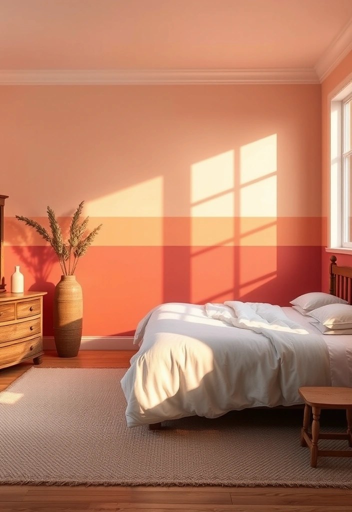 20 Colorful Bedroom Ideas That Will Infuse Your Space with Life—You Won't Believe #14! - 5. Sunset Hues