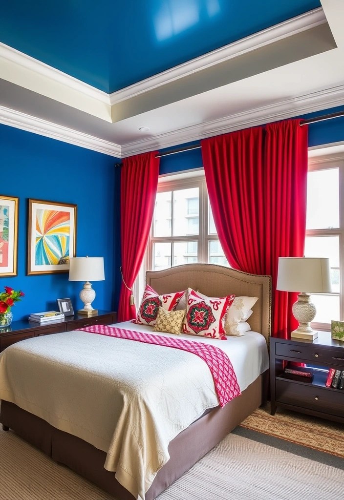 20 Colorful Bedroom Ideas That Will Infuse Your Space with Life—You Won't Believe #14! - 6. Colorful Accents