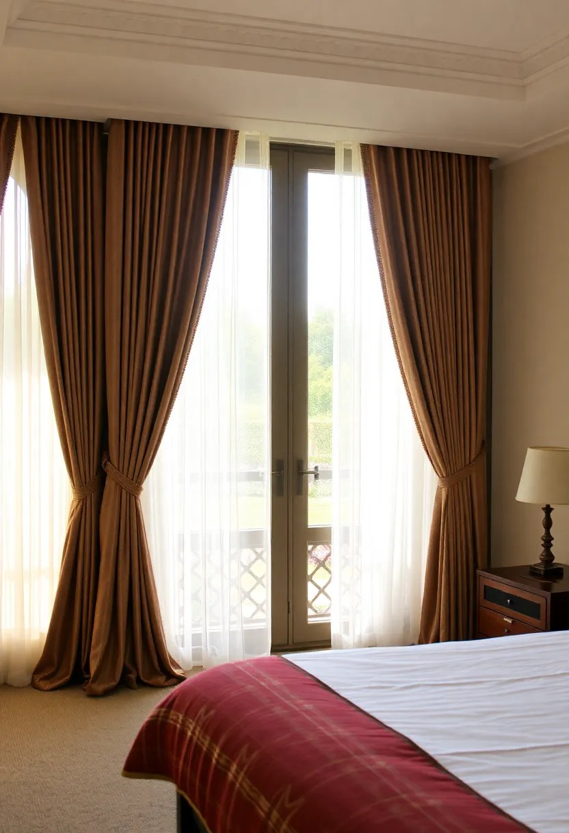 20 Comfy Bedroom Ideas That'll Make You Feel Like You're in a Luxury Hotel! - 5. Elegant Window Treatments