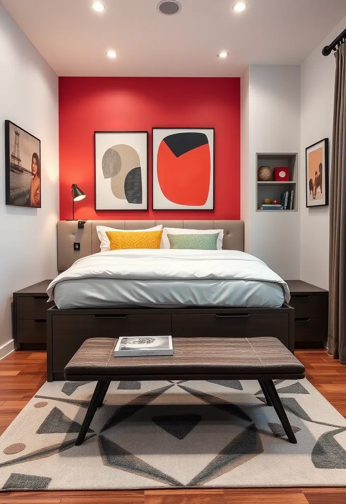 20 Small Bedroom Designs That Maximize Space (You’ll Want to Copy #11!) - 2. Multi-Functional Furniture