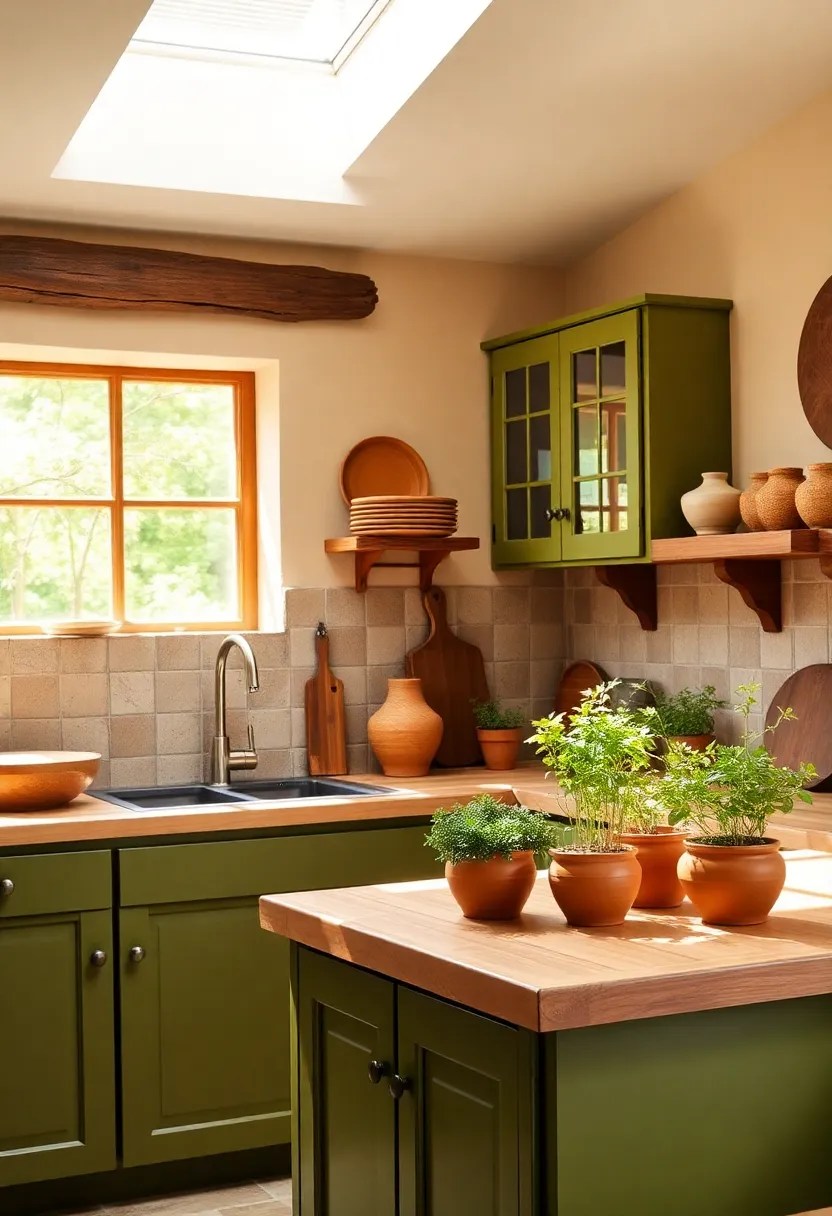 21 DIY Color Palette Ideas That Will Transform Your Home Without Breaking the Bank! - 3. Earthy Elegance: Olive Green and Beige