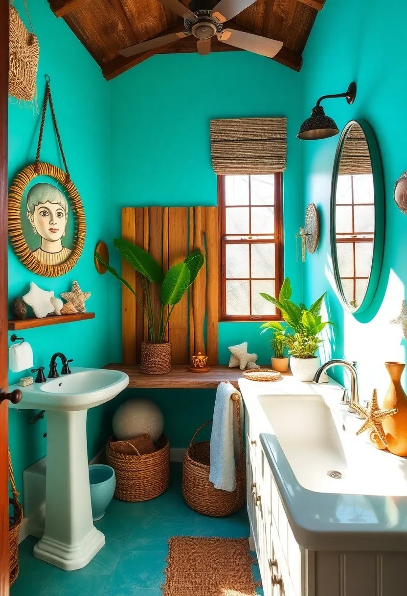 21 DIY Color Palette Ideas That Will Transform Your Home Without Breaking the Bank! - 9. Exotic Escape: Turquoise and Chocolate