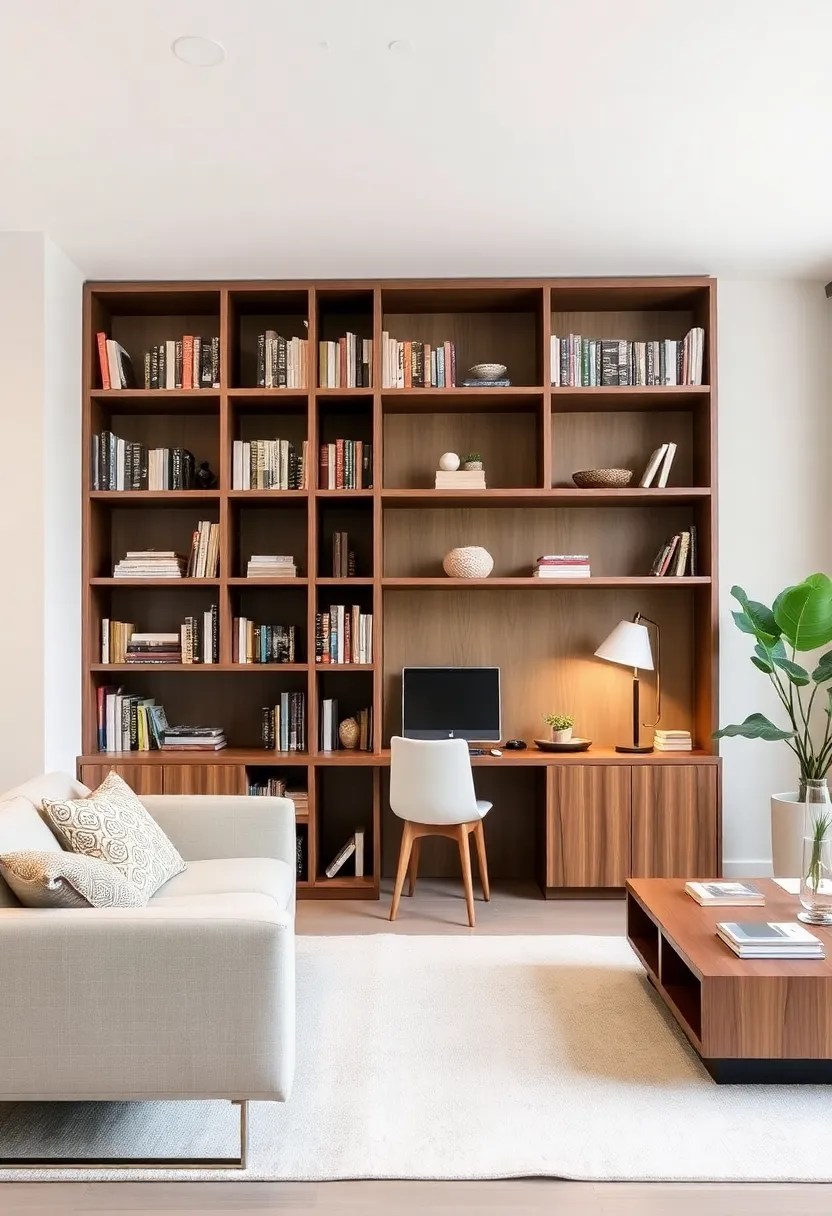 21 Stylish Bookshelves That Double as Storage in Your Living Room (You’ll Want #8!) - 8. Multi-Functional Bookshelves