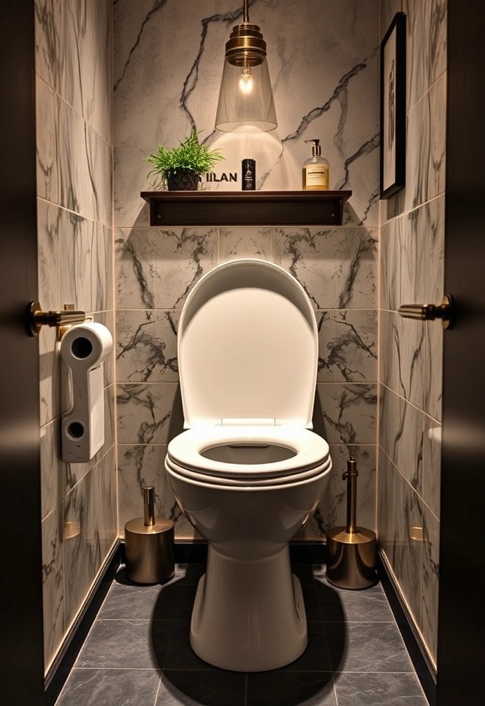 25 Modern Toilet Ideas That'll Elevate Your Downstairs Bathroom (Check Out #15 for Inspiration!) - 20. Unique Shapes