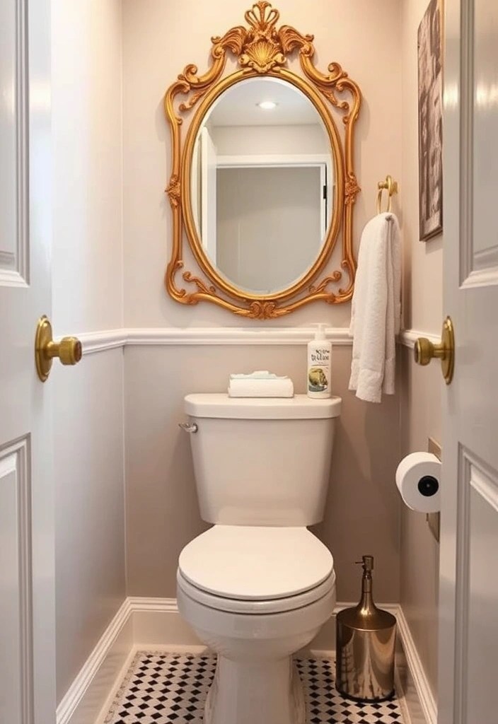 25 Modern Toilet Ideas That'll Elevate Your Downstairs Bathroom (Check Out #15 for Inspiration!) - 7. Vintage Meets Modern