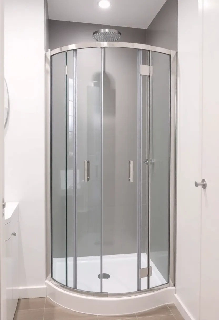 25 Smart Small Bathroom Design Hacks That'll Change the Way You Think About Space (Tip #8 Is Genius!) - 11. Choose a Compact Shower