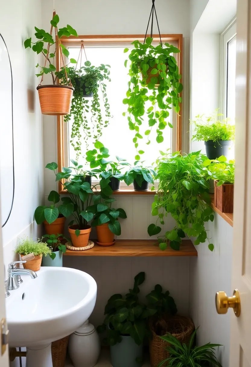 25 Smart Small Bathroom Design Hacks That'll Change the Way You Think About Space (Tip #8 Is Genius!) - 13. Incorporate Natural Elements