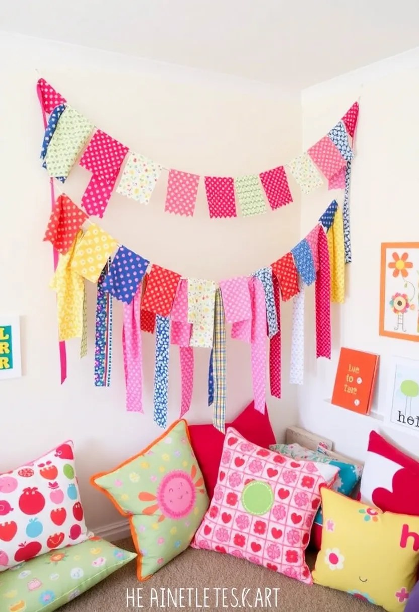 30 Easy DIY Home Decor Projects You Can Do This Weekend! - 17. Make a Fabric Banner