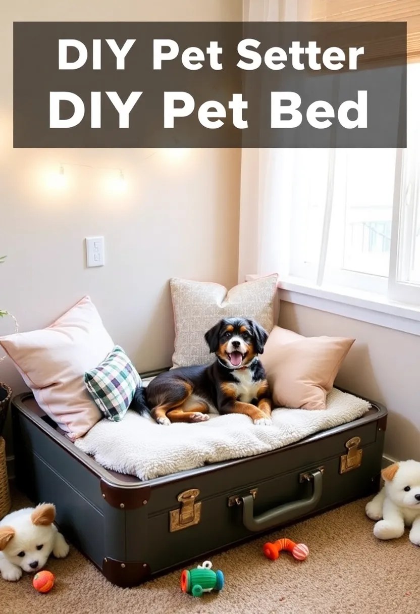30 Easy DIY Home Decor Projects You Can Do This Weekend! - 21. Design a DIY Pet Bed