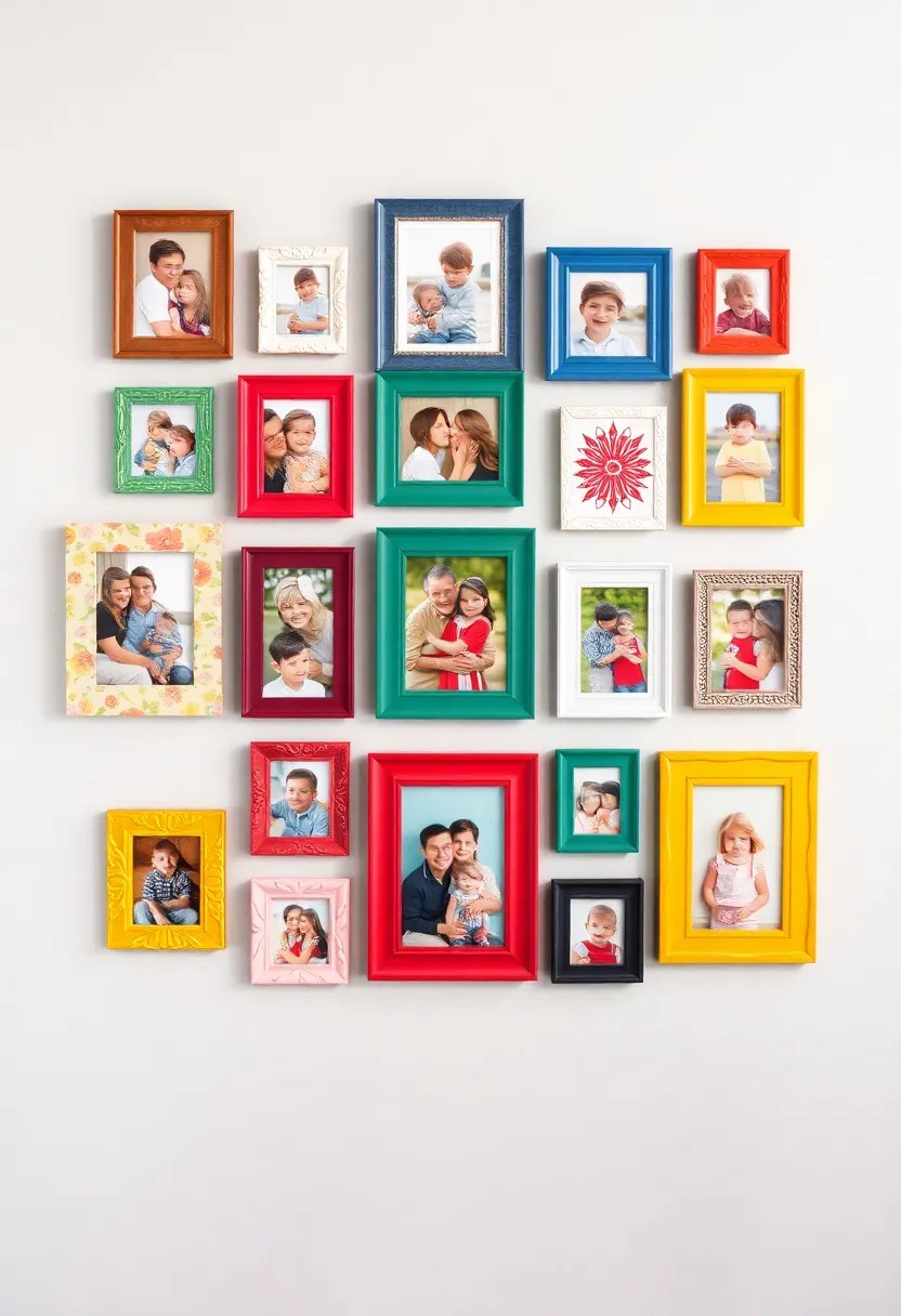 30 Easy DIY Home Decor Projects You Can Do This Weekend! - 3. Design Personalized Photo Frames