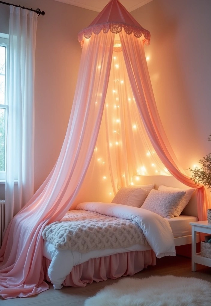 16 Artistic Kids Room Decor Ideas That Nurture Creativity (You Won't Believe #12!) - 13. Creative Bed Canopies