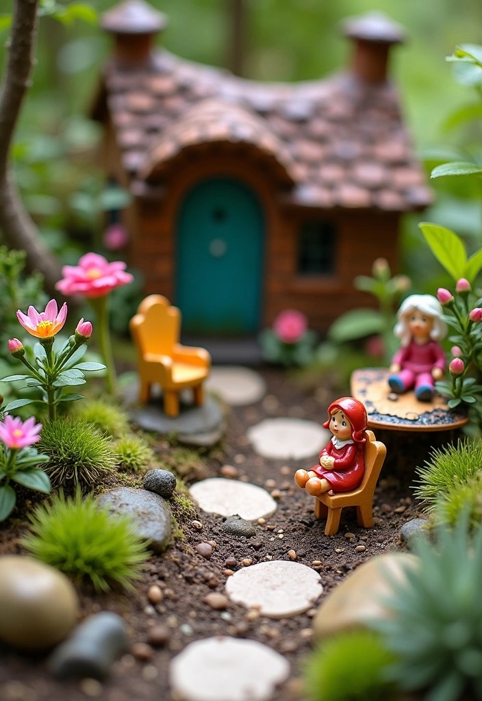 20 DIY Garden Studio Projects You Can Start This Weekend (You Won't Believe #12!) - 11. Whimsical Fairy Garden