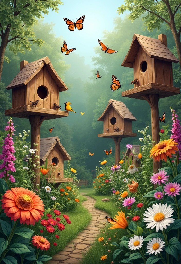 20 DIY Garden Studio Projects You Can Start This Weekend (You Won't Believe #12!) - 17. Garden Wildlife Habitat