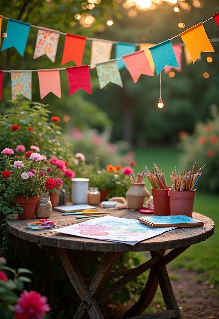 20 DIY Garden Studio Projects You Can Start This Weekend (You Won't Believe #12!) - 6. Outdoor Craft Corner