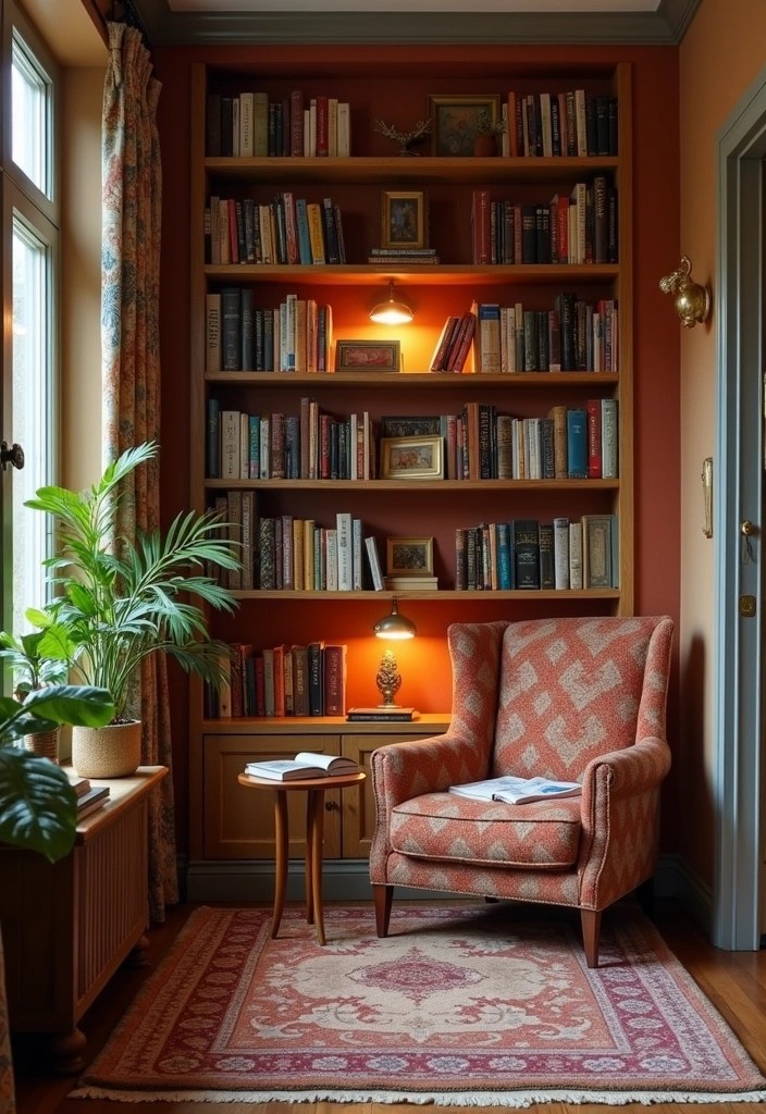 20 DIY Living Room Decor Projects That'll Bring Cozy Comfort on a Budget (Don't Miss #15!) - 14. DIY Book Nook