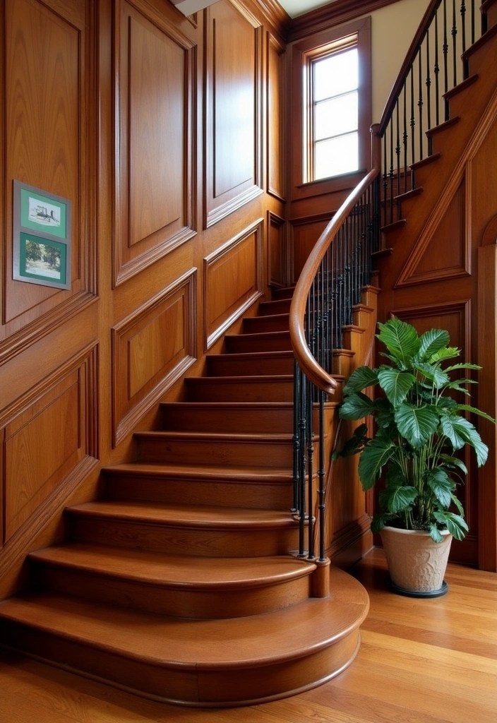 20 Family-Friendly Stair Panelling Ideas That Are Both Stylish and Practical (#9 Is Genius!) - 8. Elegant Raised Panels