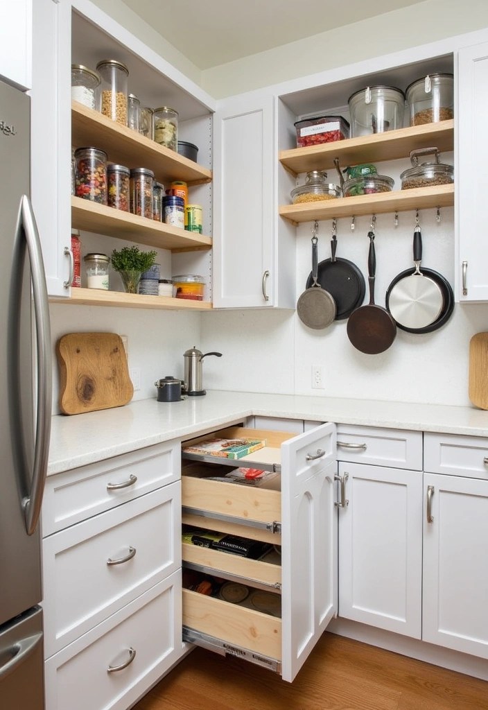 20 Kitchen Inspiration Ideas That Will Transform Your Space into a Culinary Paradise! - 15. Creative Storage Solutions for Organization