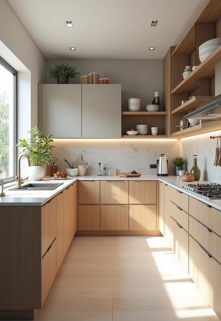 20 Kitchen Inspiration Ideas That Will Transform Your Space into a Culinary Paradise! - 17. Functional Zones for Efficient Cooking