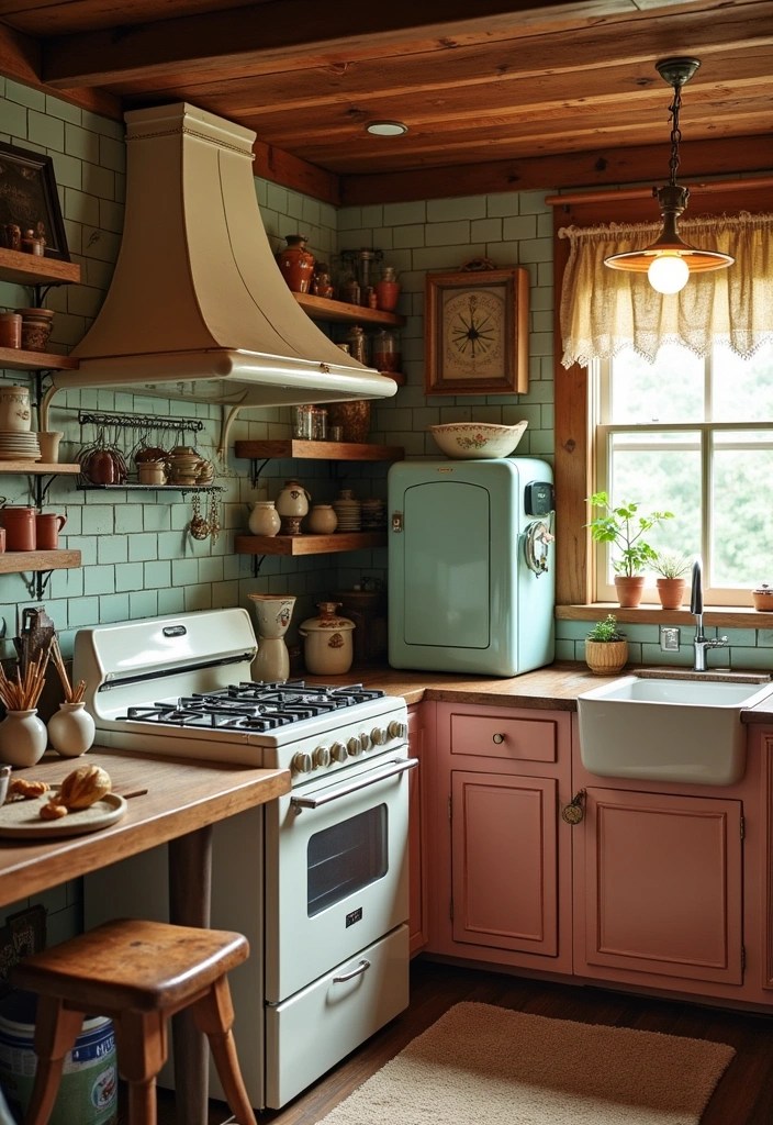 20 Kitchen Inspiration Ideas That Will Transform Your Space into a Culinary Paradise! - 7. Vintage Accents for Charisma